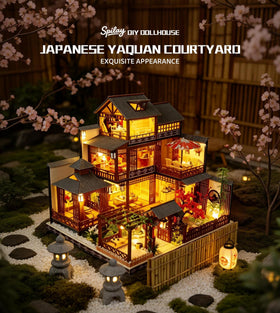 Spilay Yaquan Courtyard colorful box packaging showing included items