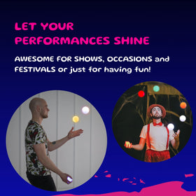 SPIN BALLS customizable light mode enabling creative color sequences