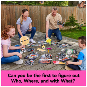 Spin Master Clue Giant Edition spinner captures the essential random element for fair, family-friendly turns.
