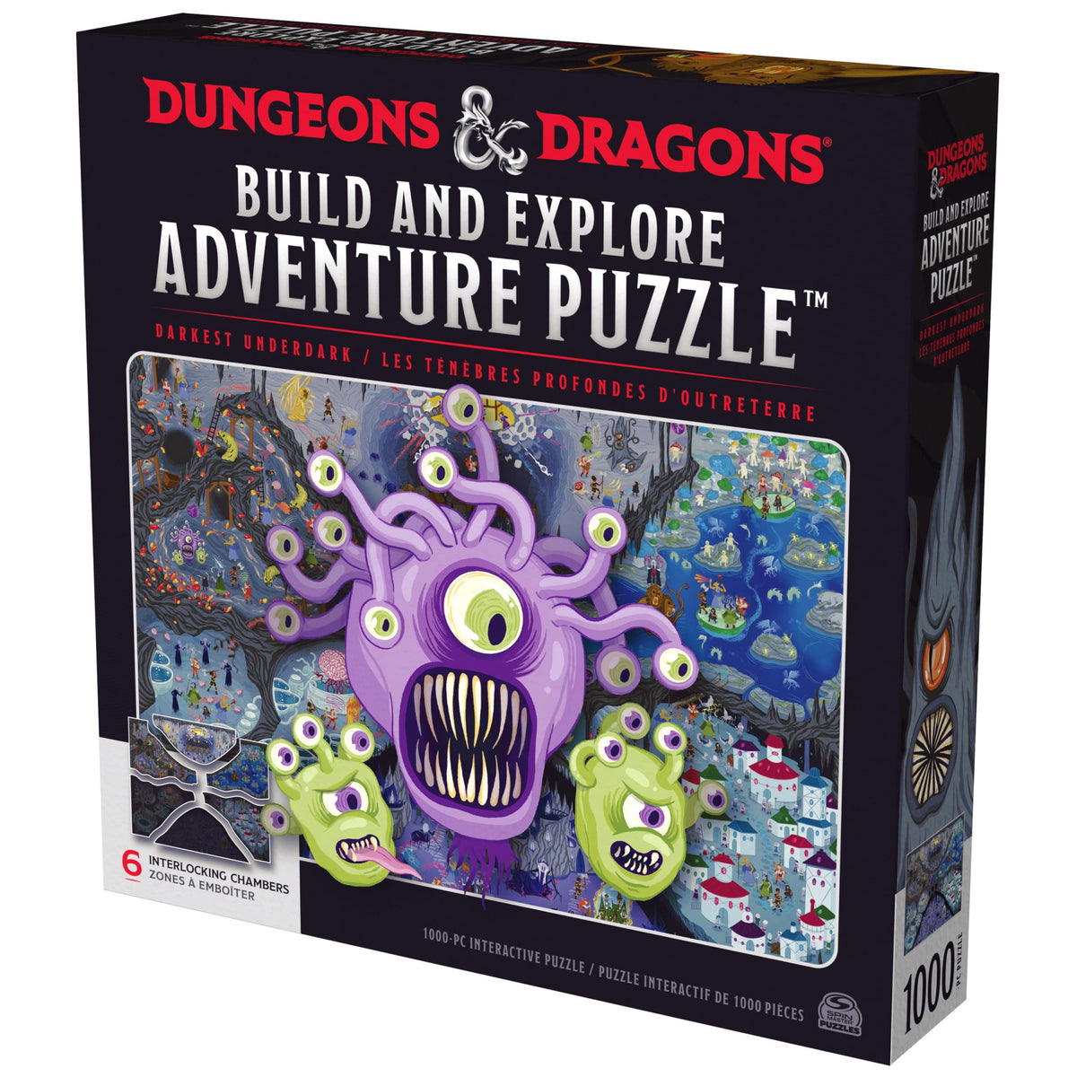 Spin Master D&D Build and Explore framed display ready for home decor