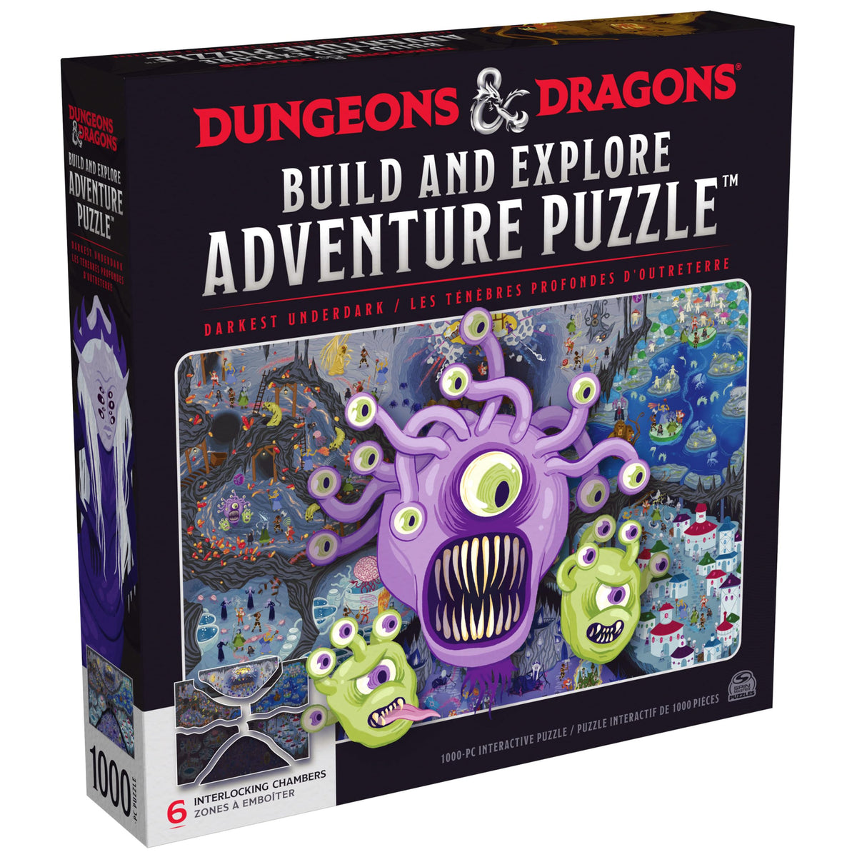 Spin Master D&D Build and Explore monsters and spells spark game night imagination