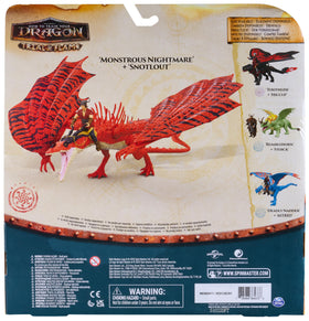 Gift-ready DreamWorks Dragons duo for kids and dragon fans