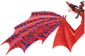 Imaginative play setup featuring dragon and Viking duo for creative adventures