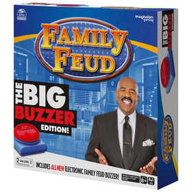 Amazon Exclusive packaging of Spin Master Family Feud Big Buzzer game