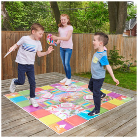 Candy Land Giant Edition setup guide helps quick, easy preparations.