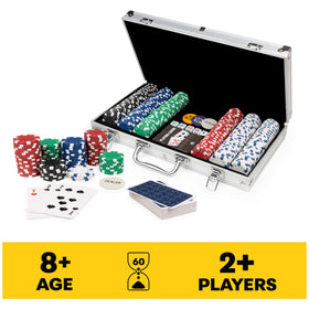 Spin Master Games Cardinal Classics professional-weight chips for realistic casino feel.