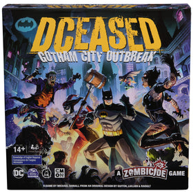 Spin Master Games DCeased Batman miniature in action for dynamic co-op battles
