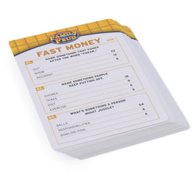Steve Harvey card adds a familiar host flair to Spin Master Games Family Feud Ultimate Edition.