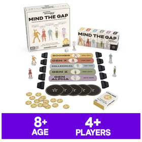 Spin Master Mind the Gap Gen Alpha trivia cards provide fresh questions across generations.