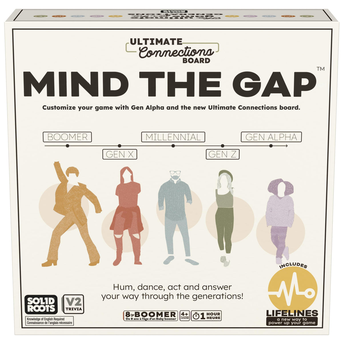 Spin Master Mind the Gap board and pieces for easy family game night setup.
