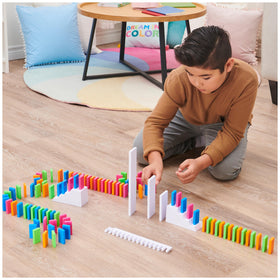 Spin Master Lily Hevesh H5 outdoor-friendly neon domino play