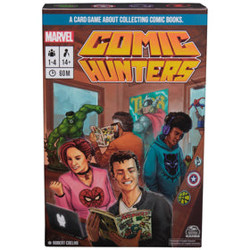 Spin Master Marvel Comic Hunters game board for epic drafting fun at home.