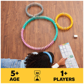 Spin Master metallic Disney dominoes add shimmering character accents.