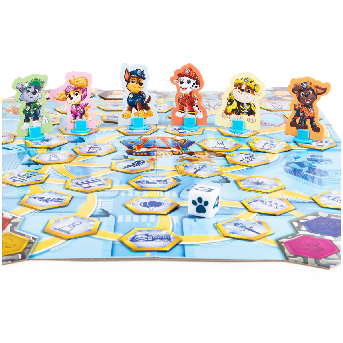 Spin Master PAW Patrol Adventure City Lookout Box – compact and portable for travel games
