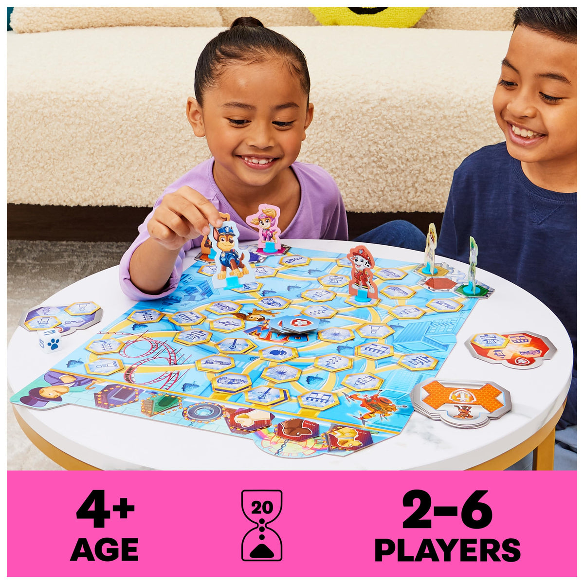 Spin Master PAW Patrol Pop-Up Game – dynamic action that enhances reaction speed and turn-taking