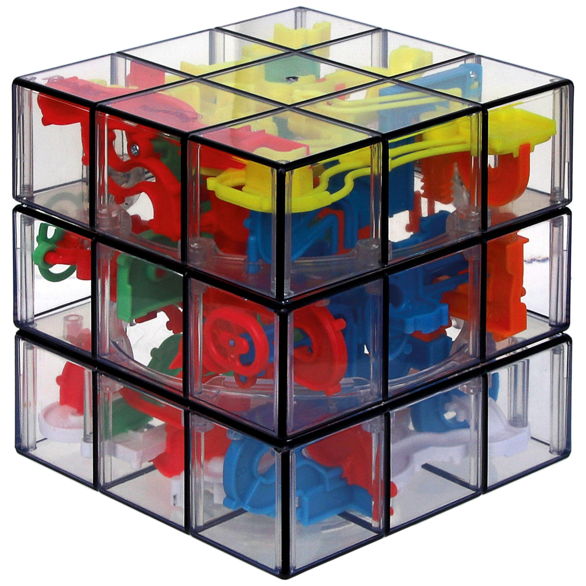 Spin Master Rubik’s Perplexus Fusion front view for on-the-go brain teaser.