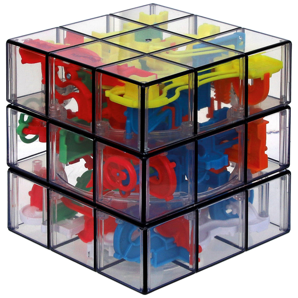 Spin Master Rubik’s Perplexus Fusion front view for on-the-go brain teaser.