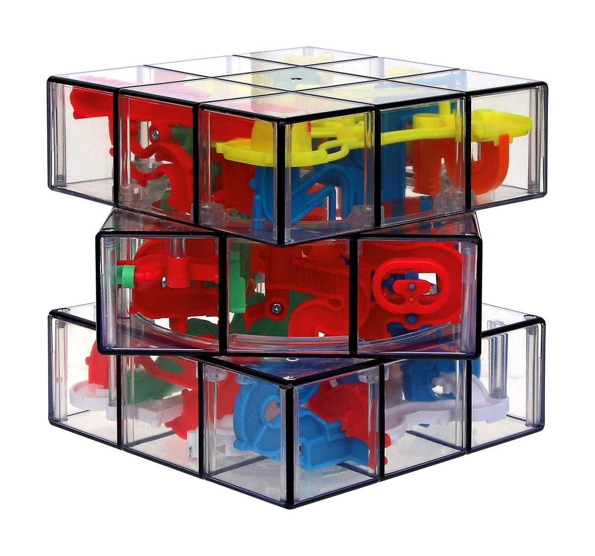 Includes: Rubik’s Perplexus Fusion with instructions for setup.