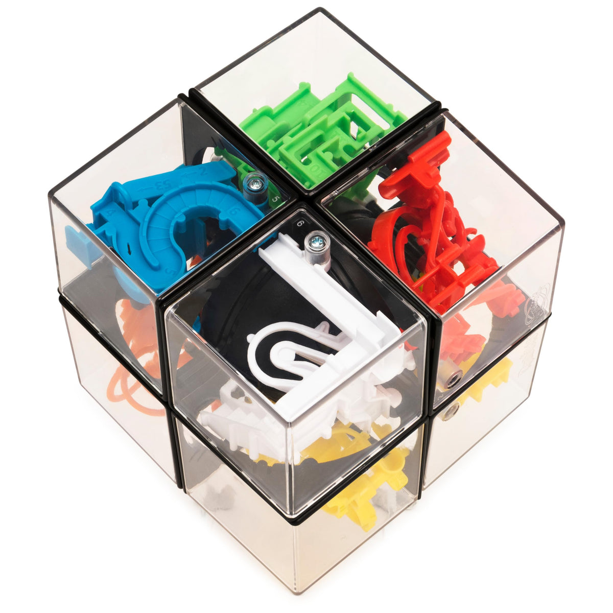 Spin Master Rubik’s Perplexus Hybrid 2x2 fidget toy in a compact design.
