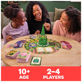 Spin Master Wicked Game character boards feature Elphaba and Glinda for thematic play.