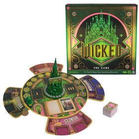 Spin Master Wicked Game Emerald City 3D centerpiece enhances family game night.
