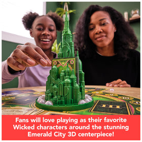 Spin Master Wicked Game gameboard centers strategy with clear paths through Oz.