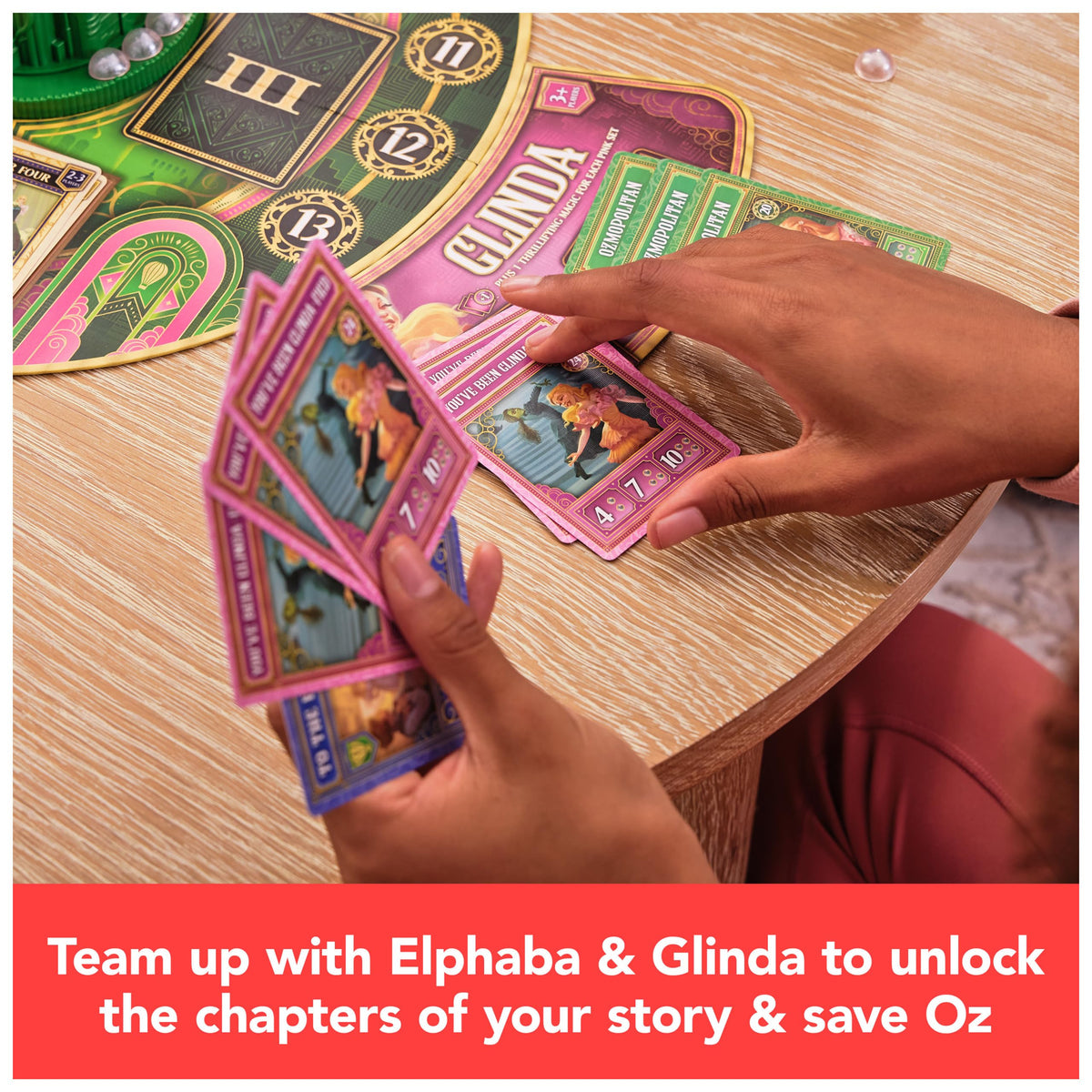 Spin Master Wicked Game story cards guide chapters and build your Oz adventure.