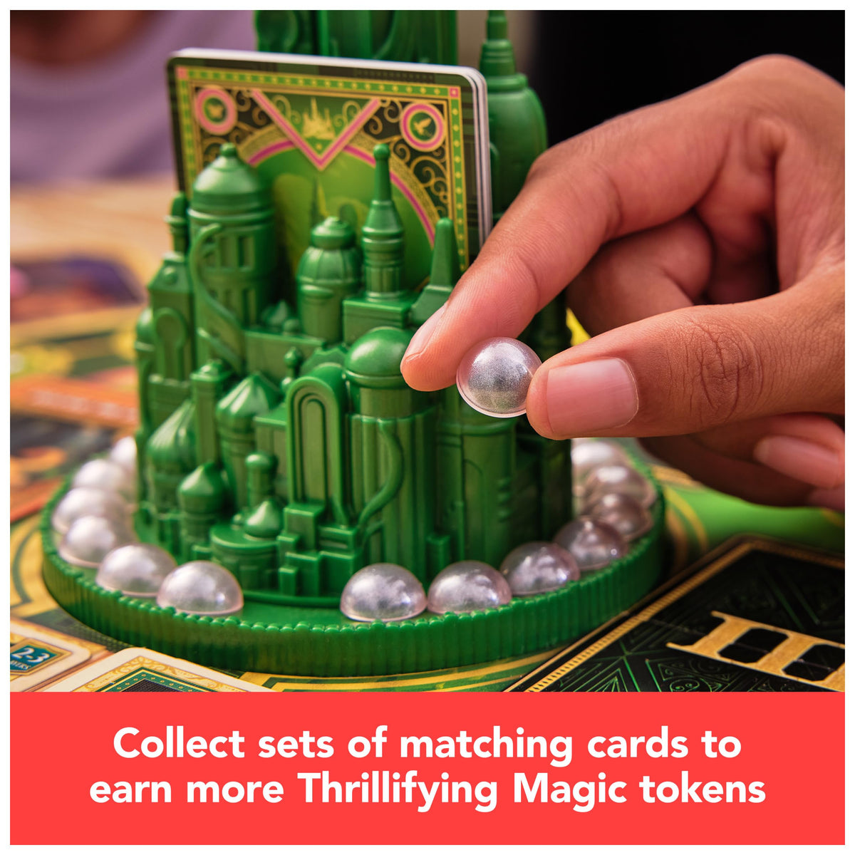 Spin Master Wicked Game wizard track emphasizes urgency as you race to Emerald City.