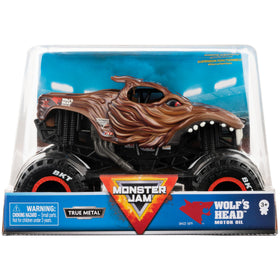 Spin Master Wolf's Head Monster Truck 1:24 scale for display and play.