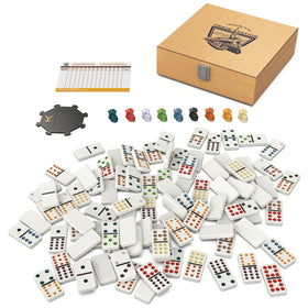 Spin Master Yellowstone 91 Double-12 Dominoes offer versatile tile play.