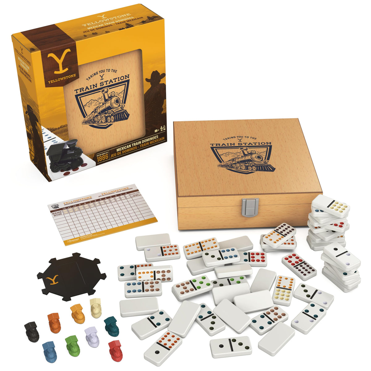 Spin Master Yellowstone Train Movers highlight themed trains for engaging gameplay.