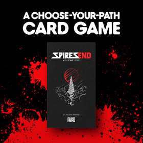 SPIRE'S END etched dice add tactile weight during adventurous moments.