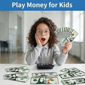 Spiricrystal durable kid-friendly paper money withstands frequent handling