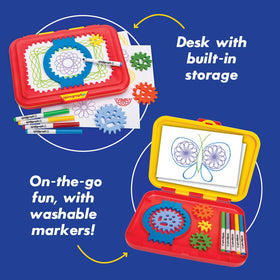 Spirograph Jr washable markers pack colors vibrant spirals for kids.