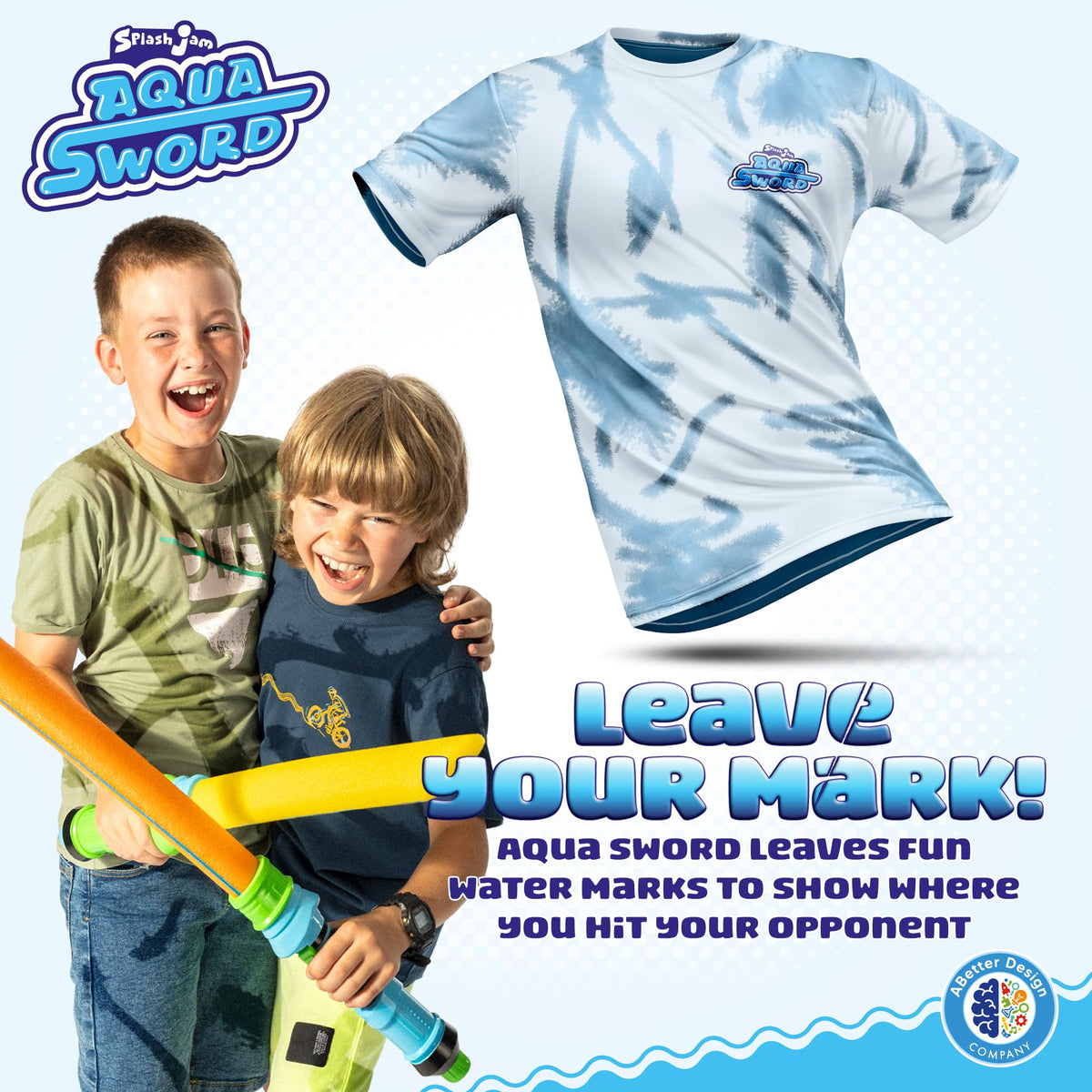SPLASH JAM AQUA SWORD 130ml water tank for quick squirts.