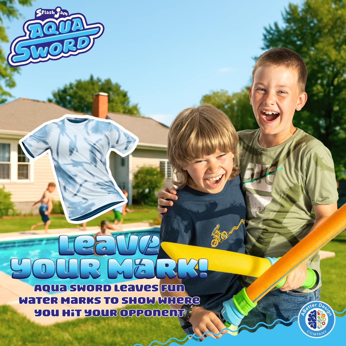SPLASH JAM AQUA SWORD portable and lightweight for travel.