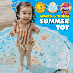 SplashEZ 60-inch inflatable pool offers safe cooling and family fun.