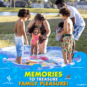 SplashEZ BPA-free and phthalate-free materials for worry-free outdoor fun.