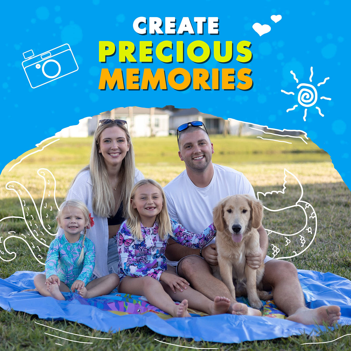 SplashEZ dog-friendly pool invites pets to cool off and play.