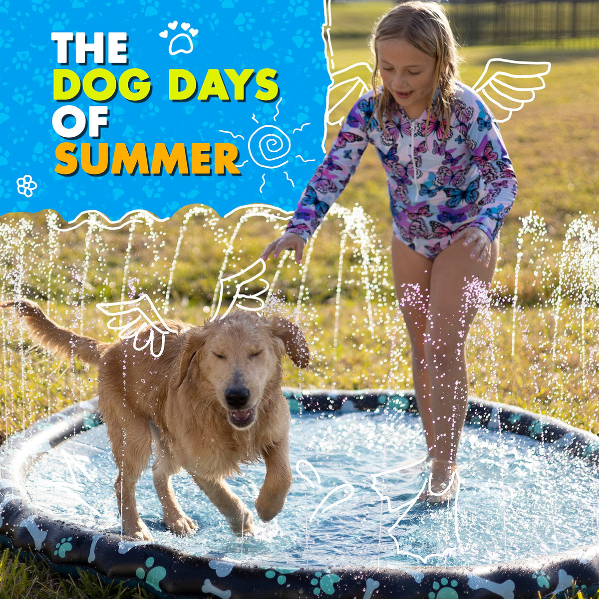SplashEZ family-friendly outdoor play on a large splash pad