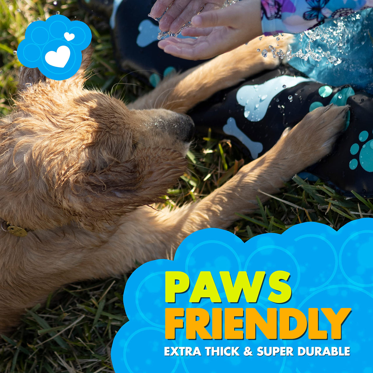 SplashEZ paw-resistant materials suitable for pets outdoors