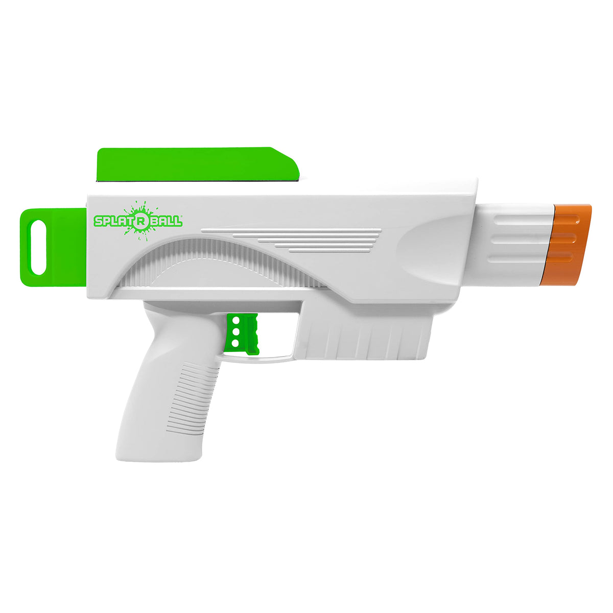 SPLATRBALL SRB370 blaster kit side view showing compact grip.