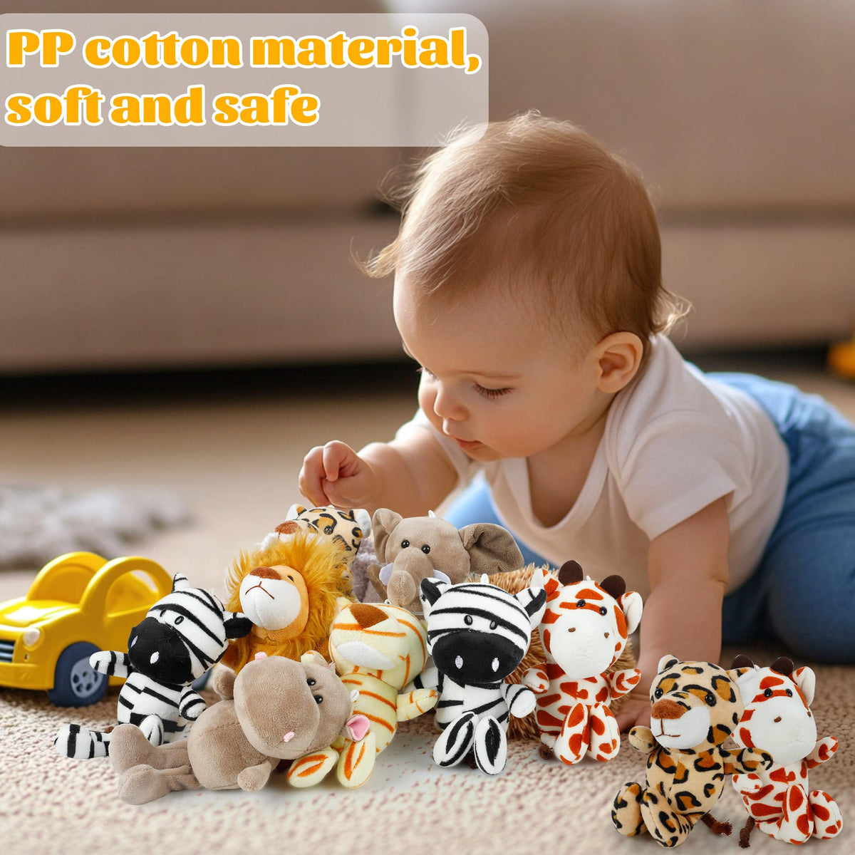 Spoilu Leopard plush, a soft mini friend for sensory play and storytelling