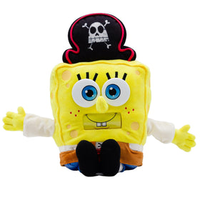 SpongeBob Goofy Goober 16-inch plush with spinning mouth for interactive play and nostalgia.