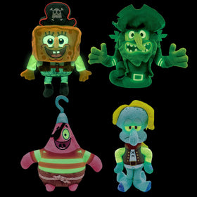 SpongeBob SquarePants Glow Pals display-ready packaging for collectors.