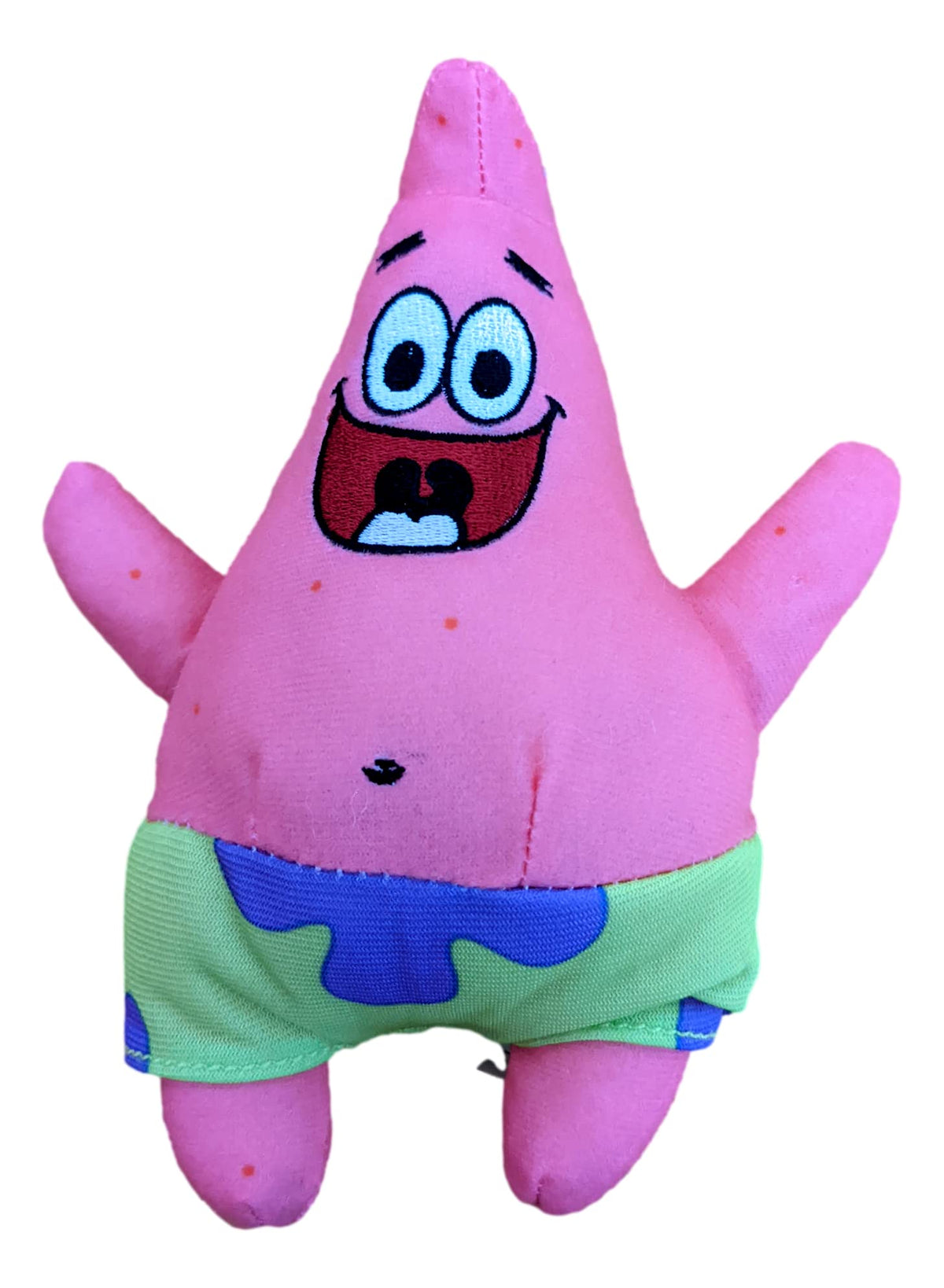 SpongeBob Squarepants plush set front view, ideal display or shared playtime.