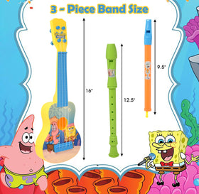 SpongeBob SquarePants recorder toy designed for early music exploration.