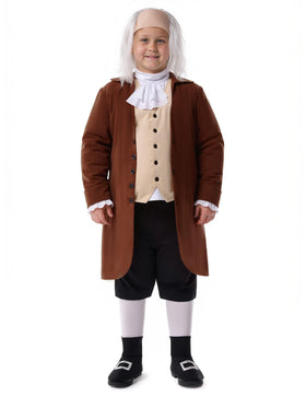 Spooktacular Creations shoe covers finish the Founding Father inspired look