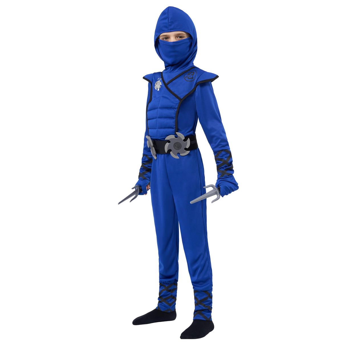 Spooktacular Creations blue ninja costume full set ready for Halloween