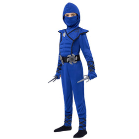 Spooktacular Creations blue ninja costume full set ready for Halloween